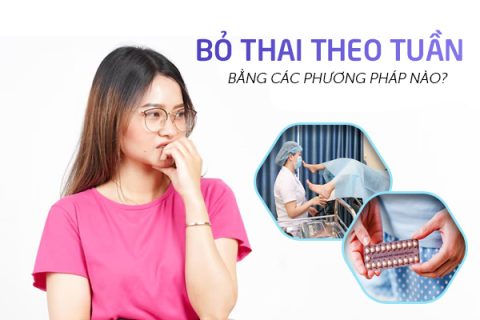Bỏ thai theo tuần bằng các phương pháp nào