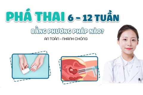 Chi phí phá thai 6 tuần tuổi Các cách phá thai 6 tuần an toàn