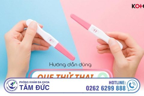 Hướng dẫn cách dùng que thử thai và đọc kết quả