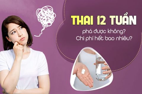 Thai 12 tuần phá được không Chi phí phá thai 12 tuần hết bao nhiêu