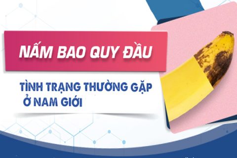Tình trạng nấm bao quy đầu ở nam giới